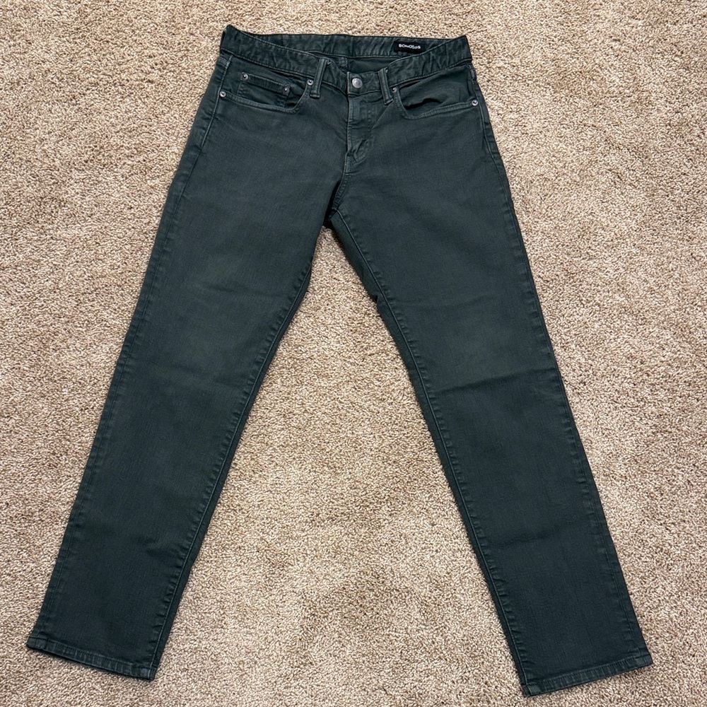 Bonobos Slim Fit Jeans in Dark Gray